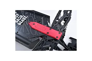 GPM Aluminium Rear Skid Plate - Black image 3