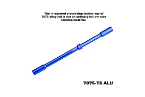 GPM Aluminium Centre Driveshaft - Blue