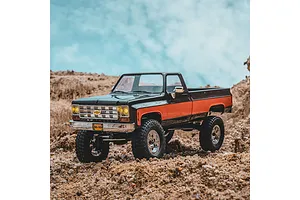 FMS FCX18 Chevrolet K10 V2 RC Rock Crawler Electric 4WD 1/18 Scale RTR - Black image 142025