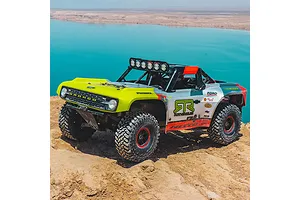 FMS FSC18 Ford Bronco EB 2025 RC Short Course Truck Electric 4WD 1/18 Scale RTR - White image 2