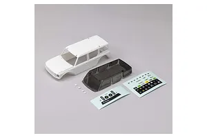 Axial 1/30 Ford Bronco Unpainted Body Shell - White image 142052