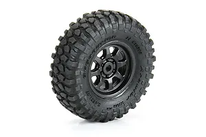 Pro-Line 1/30 BFG Krawler T/A KX Front and Rear Rims on Black Icon Nuevo 4Pcs - Glued Wheels