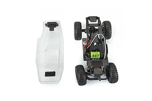 Pro-Line 1/30 Coyote High Performance Unpainted Body Shell - Clear image 4