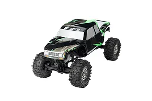Pro-Line 1/30 Chrome Beast Front and Rear Rims on Baja Pro X Tyres 4Pcs - Glued Wheels image 8