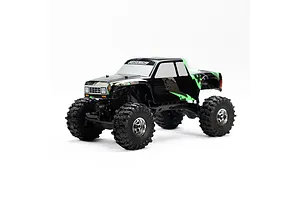 Pro-Line 1/30 Chrome Beast Front and Rear Rims on Baja Pro X Tyres 4Pcs - Glued Wheels image 10
