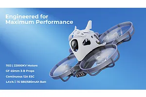 BetaFPV Meteor75 Pro 1S HD Digital VTX Racing Drone - Drone Only image 142145