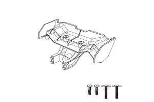 MJX RC Rear Wing