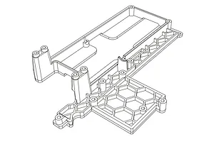 MJX RC Chassis Parts