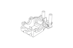 MJX RC Front Lower Bulkhead