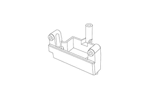 MJX RC Lower Servo Mount