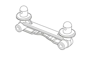 MJX RC Front Body Post