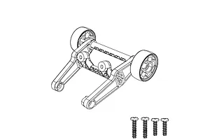 MJX RC Wheelie Bar