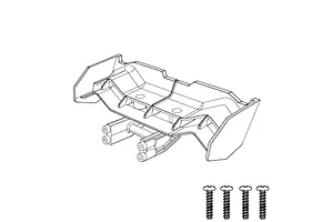 MJX RC Rear Wing