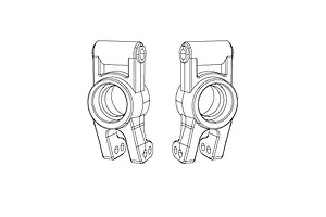 MJX RC Rear Hubs 2Pcs
