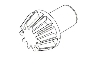 MJX RC Front Bevel Gear