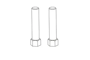 MJX RC Steering Posts