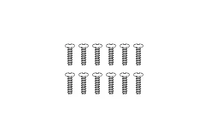 MJX RC 2.6x6mm Coarse Thread Button Head Screws 12Pcs