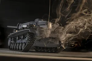 Heng Long German Panzer III Type L RC Tank Electric Tracked 1/16 Scale RTR image 142357