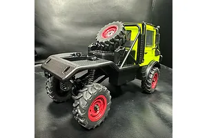 MN Model Unimog RC Rock Crawler Electric 4WD 1/16 Scale RTR - Green image 142442