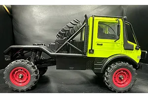 MN Model Unimog RC Rock Crawler Electric 4WD 1/16 Scale RTR - Green image 142445