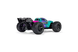 ARRMA Mini Kraton 3S BLX 4X4 RC Speed Monster Truck Electric Brushless 4WD 1/16 Scale RTR - Teal image 142473