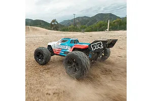 ARRMA Mini Kraton 3S BLX 4X4 RC Speed Monster Truck Electric Brushless 4WD 1/16 Scale RTR - Blue image 142504