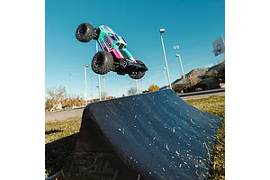 ARRMA Mini Kraton 3S BLX 4X4 RC Speed Monster Truck Electric Brushless 4WD 1/16 Scale RTR - Teal image 142507