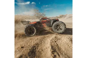 ARRMA Mini Kraton 3S BLX 4X4 RC Speed Monster Truck Electric Brushless 4WD 1/16 Scale RTR - Red image 142547