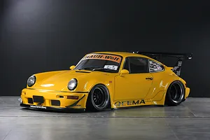 Pandora RC 1/10 Porsche 964 RWB Unpainted Body Shell - Clear image 142621