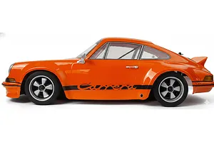 HPI Sport 3 Flux 1973 Porsche 911 Carrera RSR RC Car Electric Brushless 4WD 1/10 Scale RTR - Orange image 142631
