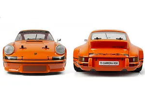 HPI Sport 3 Flux 1973 Porsche 911 Carrera RSR RC Car Electric Brushless 4WD 1/10 Scale RTR - Orange image 142633