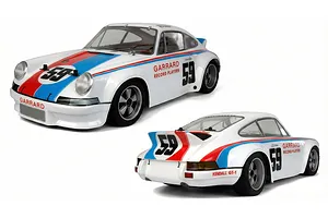 HPI Sport 3 1973 Porsche 911 Carrera RSR RC Car Electric 4WD 1/10 Scale RTR - White image 142656