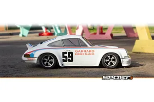 HPI Sport 3 1973 Porsche 911 Carrera RSR RC Car Electric 4WD 1/10 Scale RTR - White image 142662