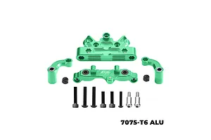GPM Aluminium Steering Bellcrank and Drag Link Assembly with Hardware - Green image 142857