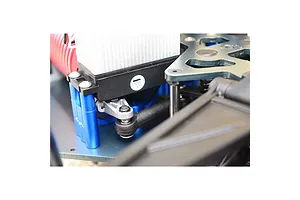 GPM Aluminium Servo Mount - Red image 4