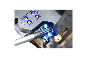 GPM Aluminium Rear Upper Suspension Link Mounts 2Pcs - Orange image 142871