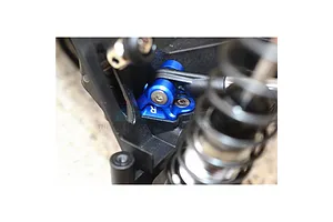 GPM Aluminium Rear Upper Suspension Link Mounts 2Pcs - Orange image 142872