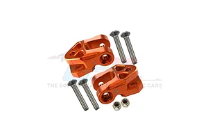GPM Aluminium Rear Lower Suspension Link Mounts 2Pcs -  Orange