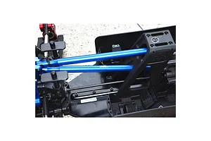 GPM Aluminium Rear Chassis Brace Bar - Green image 3