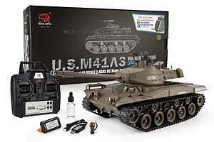 Heng Long 1/16 USA M41 "Walker Bulldog" RTR RC Light Tank image 142900