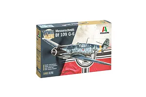 Italeri 1/72 Bf 109 G-6 Aces Fighter Scaled Plastic Model Kit