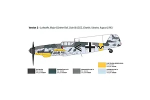 Italeri 1/72 Bf 109 G-6 Aces Fighter Scaled Plastic Model Kit image 6