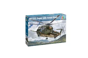 Italeri 1/72 HH-53C "Jolly Green Giant" Helicopter Scaled Plastic Model Kit - New Artwork and Decal Edition