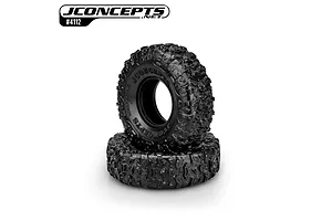 JConcepts 2.2" Megalithic Sticky (Green Compound) Crawler Tyres with Foam Inserts 2Pcs