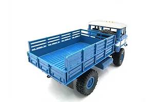 WPL B24 RC Military Truck Electric 4WD 1/16 Scale RTR - Blue image 143055