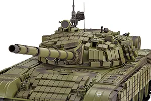 Heng Long Russian T-72 RTR RC Main Battle Tank Electric Tracked 1/16 Scale RTR image 143072