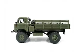 WPL B24 RC Military Truck Electric 4WD 1/16 Scale RTR - Green image 143091