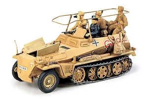 Tamiya 1/35 German SD.KFZ. 250/3 Greif Half Track Scaled Plastic Model Kit image 143137