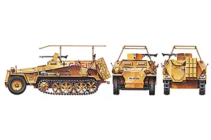 Tamiya 1/35 German SD.KFZ. 250/3 Greif Half Track Scaled Plastic Model Kit image 143138