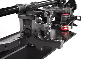 Team Corally Aluminium Motor Mount - Gunmetal image 143161